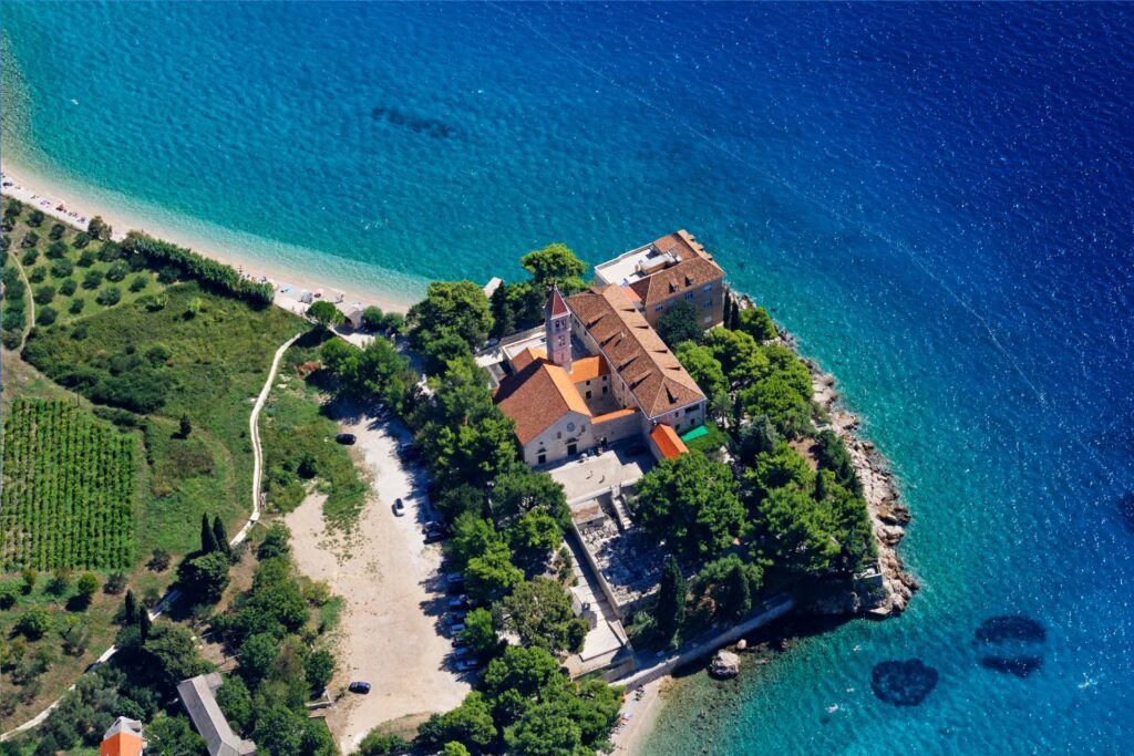 Dominican monastery, Bol, Island Brač, Croatia