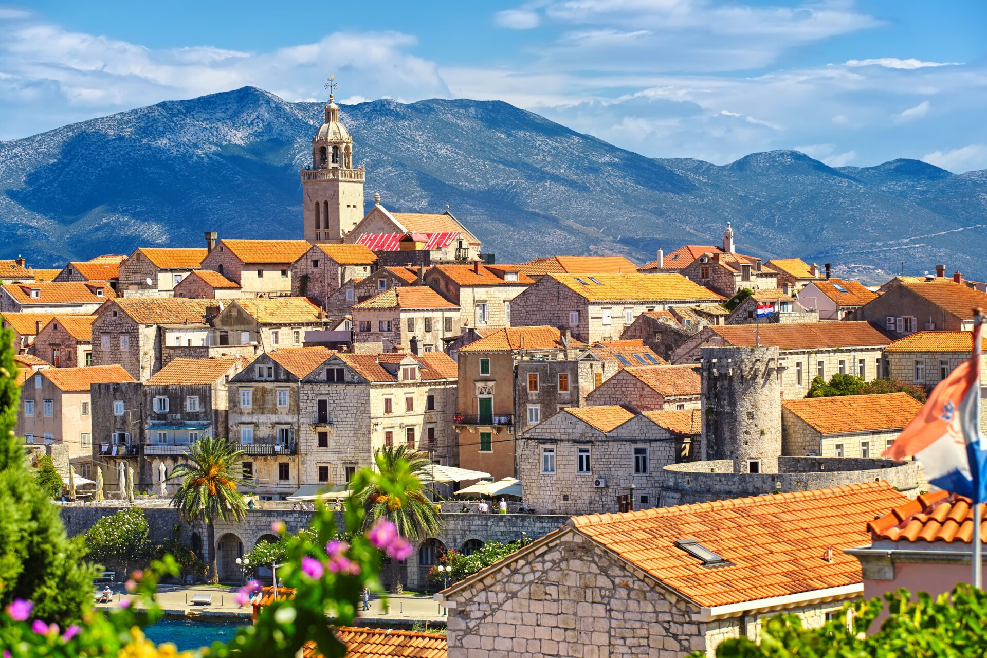 Island Korčula in Croatia