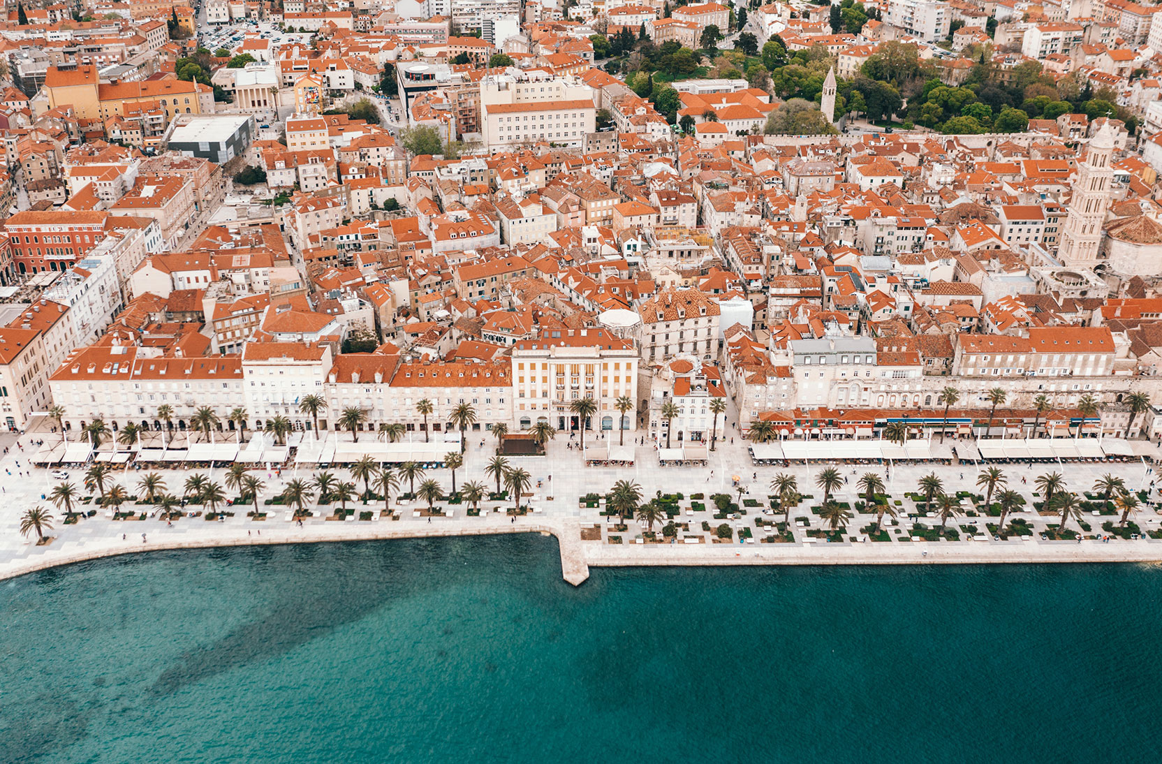 Split riva Promenade