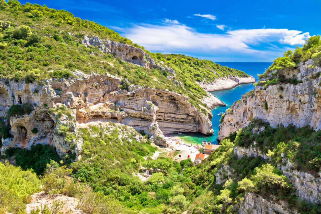 Stiniva Beach, Island Vis, Croatia