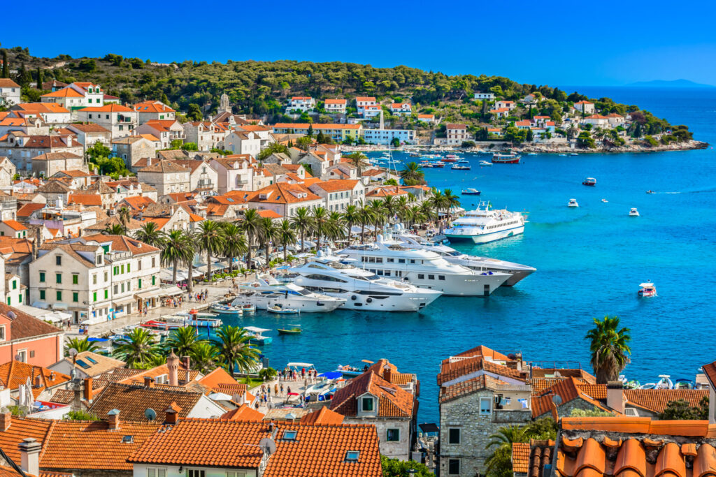 Hvar town, Croatia